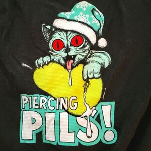 DFH PIERCING PILS Black Thermal L/S Unisex Small